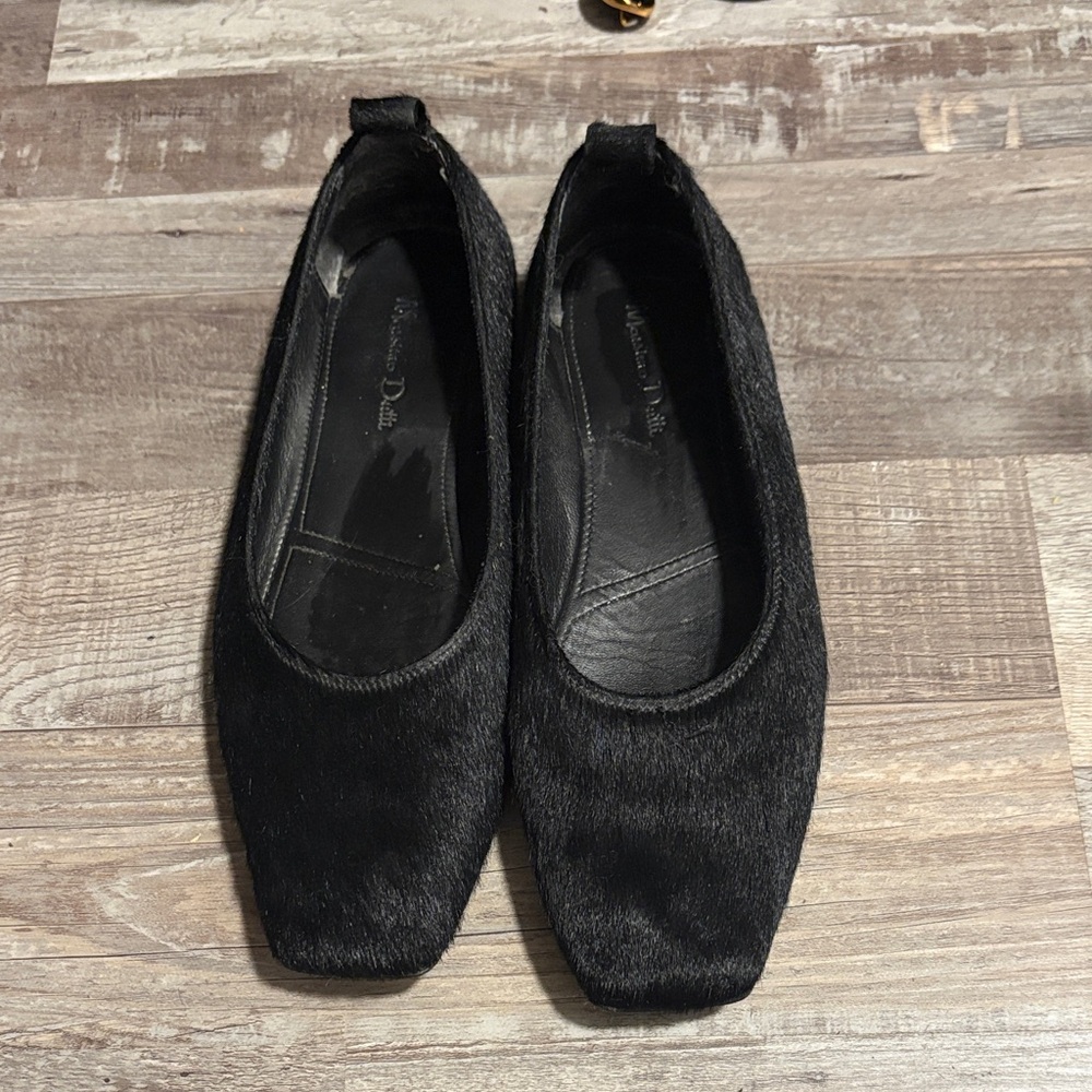 Massimo Dutti Black Women's Loafers - Picture 2 of 5